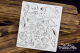 SNI Chipboard-Shapes/Laserstanzteile - Sea Treasure Shells large set