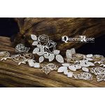 SNI Chipboard-Shapes/Laserstanzteile - Queen Rose...