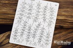 SNI Chipboard-Shapes/Laserstanzteile - Wild Meadow Grass #7