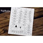 SNI Chipboard-Shapes/Laserstanzteile - Wild Meadow Grass #4