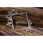 SNI Chipboard-Shapes/Laserstanzteile - Cozy Snowflakes...