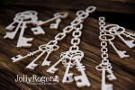 SNI Chipboard-Shapes/Laserstanzteile - Jolly Roger Keys...