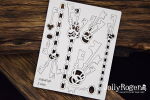 SNI Chipboard-Shapes/Laserstanzteile - Jolly Roger Keys and Chains