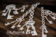 SNI Chipboard-Shapes/Laserstanzteile - Jolly Roger Keys and Chains