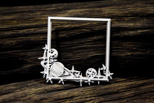 SNI Chipboard-Shapes/Laserstanzteile - Reach for the Stars Star layered frame Square