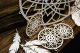 SNI Chipboard-Shapes/Laserstanzteile - Mandalas Dreams Dreamcatcher Circle