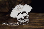SNI Chipboard-Shapes/Laserstanzteile - Jolly Roger Pirate...