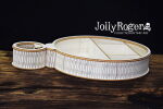 SNI Chipboard-Shapes/Laserstanzteile - Jolly Roger 3D Shadowbox Pocket Watch