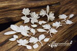 SNI Chipboard-Shapes/Laserstanzteile - Magnolias Flowers