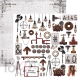 13ARTS Paper Pack 12x12" - Industrial Zone