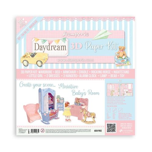 STP 3D-Paper Kit - Day Dream Baby Room