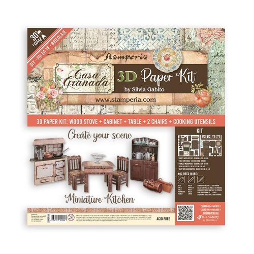 STP 3D-Paper Kit - Casa Granada