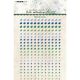 STL Embellishments - Adhesive Pearls Green & Blue