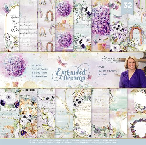 CRC Paper Pad 12"x12" - Enchanted Dreams