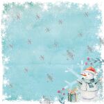 CRC Paper Pad 12"x12" - Watercolour Christmas