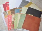 SRH Überraschungspaket 25 Bogen 12"x12" Papier/Cardstock-Mix