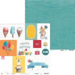 P13 Cardstock - Happy Birthday 06