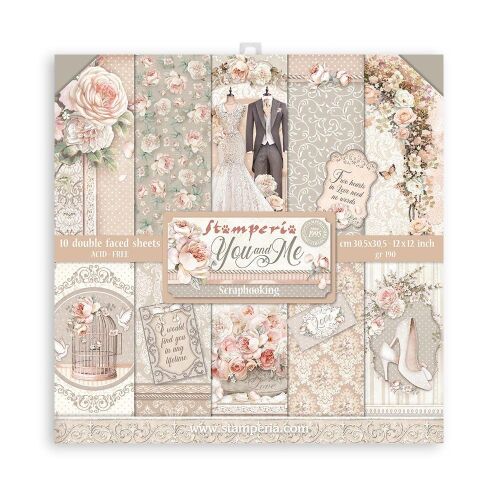 STP Paper Pad 12x12" - You and Me
