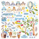 FDC Paper Pack 12x12" - Cutie Sparrow Boy