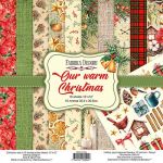 FDC Paper Pack 12x12" - Our Warm Christmas