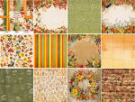 FDC Paper Pack 12x12" - Autumn Botanical Diary
