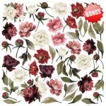 FDC Paper Pack 12x12" - Peony Passion
