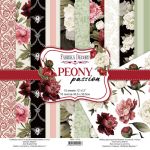 FDC Paper Pack 12x12" - Peony Passion