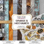 FDC Paper Pack 12x12" - Grunge & Mechanics