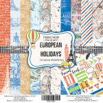 FDC Paper Pack 12x12" - European Holidays