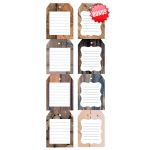 FDC Paper Pack 12x12" - Wood Natural