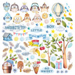 FDC Paper Pack 8x8" - Cutie Sparrow Boy