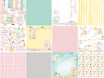 FDC Paper Pack 8x8" - My Cute Baby Elephant Girl