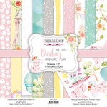 FDC Paper Pack 8x8" - My Cute Baby Elephant Girl
