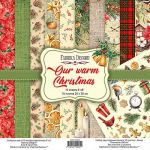 FDC Paper Pack 8x8" - Our Warm Christmas