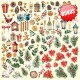 FDC Paper Pack 8x8" - Our Warm Christmas