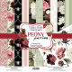 FDC Paper Pack 8x8" - Peony Passion