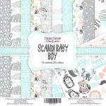 FDC Paper Pack 8x8" - Scandi Baby Boy