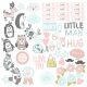 FDC Paper Pack 8x8" - Scandi Baby Boy