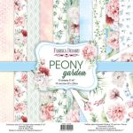 FDC Paper Pack 8x8" - Peony Garden