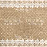 FDC Paper Pack 6x6" - Wood Denim Lace