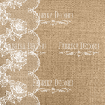 FDC Paper Pack 6x6" - Wood Denim Lace