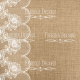 FDC Paper Pack 6x6" - Wood Denim Lace