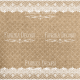 FDC Paper Pack 6x6" - Wood Denim Lace