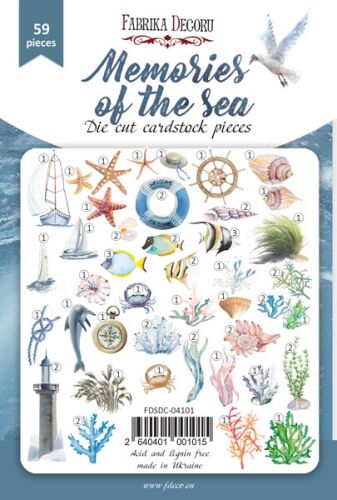 FDC Die-Cuts/Ephemera/Stanzteile - Memories of the Sea