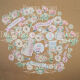 FDC Die-Cuts/Ephemera/Stanzteile - Walking on Clouds