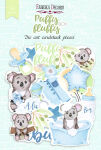 FDC Die-Cuts/Ephemera/Stanzteile - Puffy Fluffy Boy