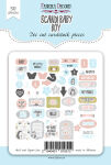 FDC Die-Cuts/Ephemera/Stanzteile - Scandi Baby Boy