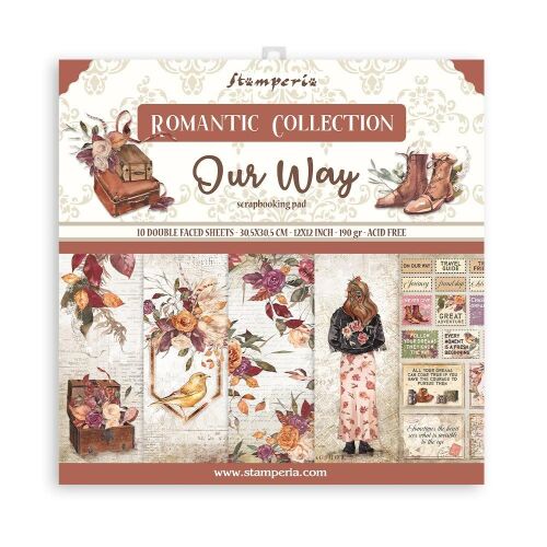 STP Paper Pad 12x12" - Romantic Our Way