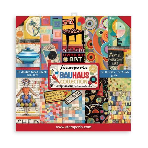 STP Paper Pad 12x12" - Bauhaus