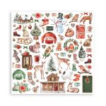 STP Paper Pad 8x8" - Romantic Home for the Holidays